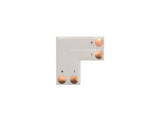 [H47409] L stykke til enkeltfarve LED strips (PCB 8mm)