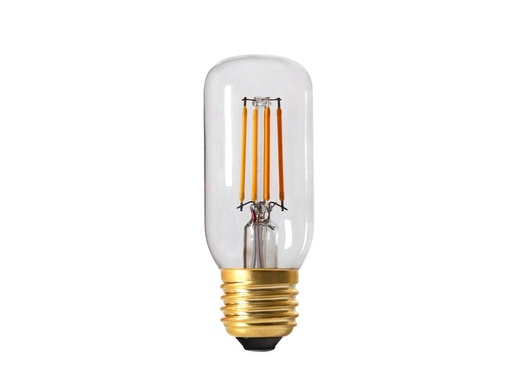 [H34289] T38 LED filament Eksteriør rør - 240V 4W E27 dæmpbar (2200K)