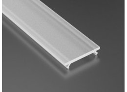 [H25910] Cover til alu. LED profil, 12mm Diffus hvid UV best. (2,02m