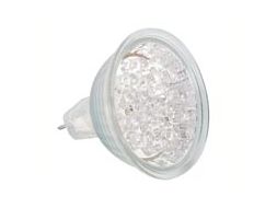 [H31292] MR16 LED pære - 12V / 0,84W 38° Varm HVID (15Lm 50.000h)