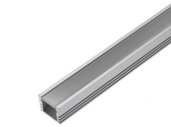 [H44112] Alu. LED strip profil - Standard U, Diffus, 11,2mm (2m)