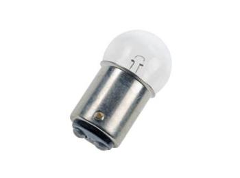 [H49276] Dværglampe - 42V / 120mA / 5W globe, Ba15d sokkel (Ø19x33mm)