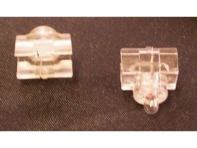 [H25101] Trådlampe - 12V / 65mA "I holder"