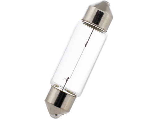 [H25117] Pinollampe - 12V / 250mA / 5W S8,5 sokkel (Ø11 x 39mm)