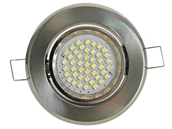 [H29685] LED indbygningsspot - 230VAC / 3W, Varm Hvid (2700K)