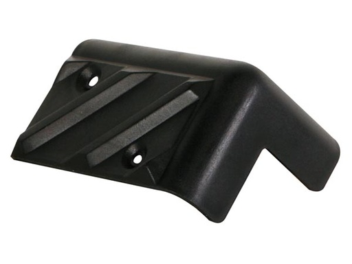 [H56061] Højttalerkabinet-hjørne - Sort plast, 80x50mm x 90° (8 stk.)