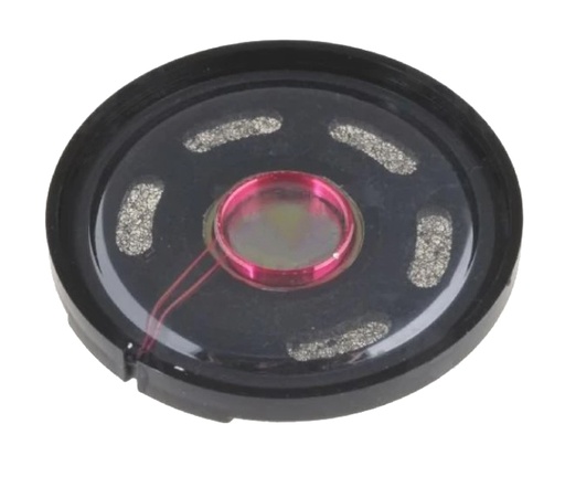 [H62098] Miniature højttalerelement - 0,3W, 16ohm, Ø40x6,5mm