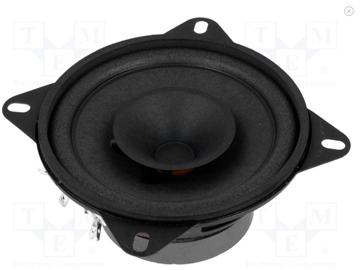 [H61309] Full range højttaler - 20W 4ohm, Ø100x46mm