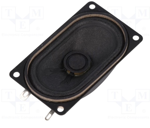 [H61385] Miniature højttalerelement - 2W, 8ohm, 71x71x27mm