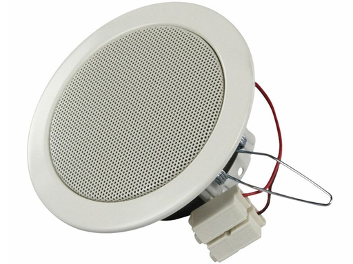 [H30016] Indbygningshøjttaler - Til loft, 30W / 3,3" 8ohm, Hvid