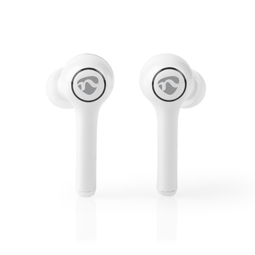 [H54634] Bluetooth® in-ear headset - 6 timer, voice/touch, Hvid