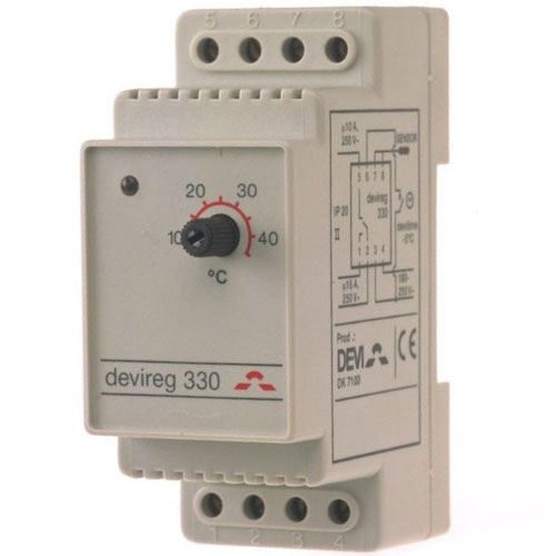 [7224215328] Devireg™ 330 - Din-Skinne +60 - +160ºC