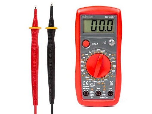 [H61827] DVM857 Digital Multimeter - CAT III 600V, 10A