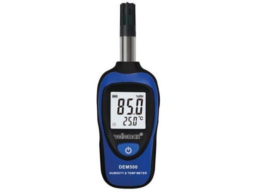 [H46963] DEM500 Mini termometer & luftfugtighedsmåler