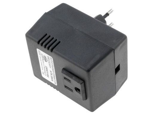 [H54827] Step down konverter ATS25W - 230V til 115V, maks. 25W