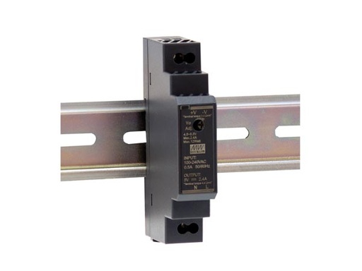 [H46983] DIN-skinne strømforsyning, 12VDC 15W 1,25A (1SU)