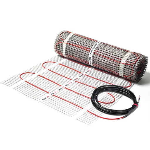 [7235867493] Gulvvarme / Kabelmåtte 100W/m² 0,5x10m 5m² 500W