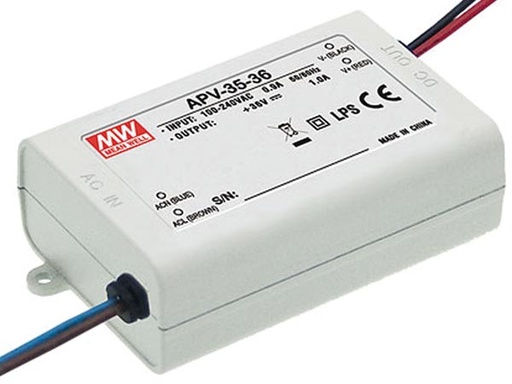 [H43041] Konstant spænding strømforsyning - 24Vdc / 35W (IP42)
