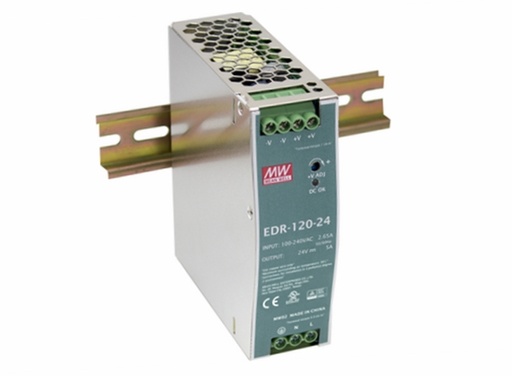 [H62751] DIN-skinne strømforsyning - 24VDC 156W (6,5A)
