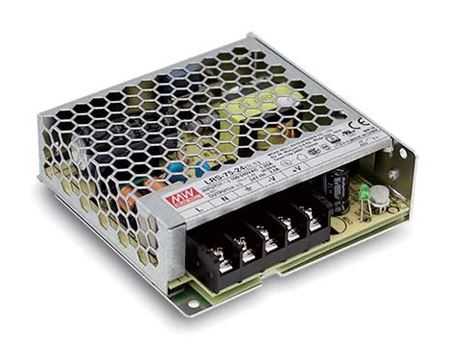 [H52961] Strømforsyning til indbygning - 15VDC / 5A / 75W
