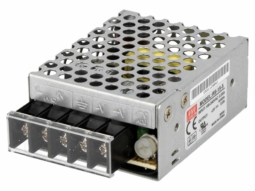 [H53081] Strømforsyning til indbygning - 5VDC / 3A / 15W