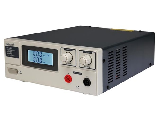 [H37924] Laboratorie strømforsyning - 0-30V / 0-20A m. LCD display