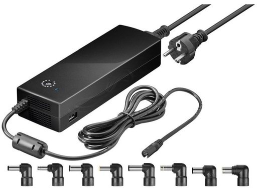 [H23384] Universal netadapter - 12 til 24Vdc / 132W (8,5A) + USB
