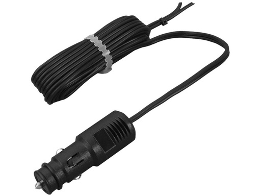 [H48751] 12/24V Cigarladekabel - Cigar han til løs nede, 20A (1,2m)