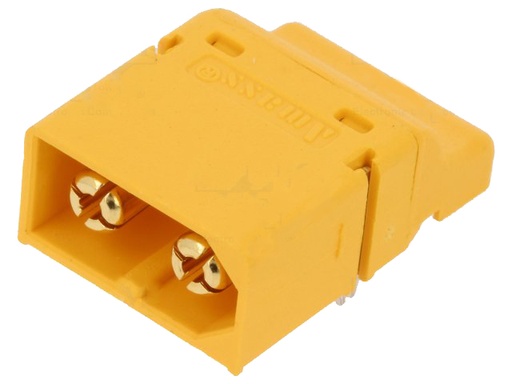 [H42261] DC-XT60 fatning - 2pol han, SMT