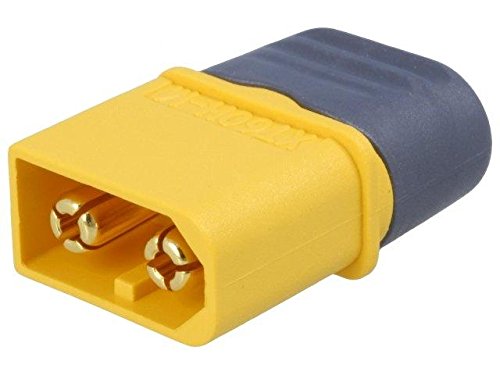 [H42263] DC-XT60 kabelstik - 2pol han, loddeben