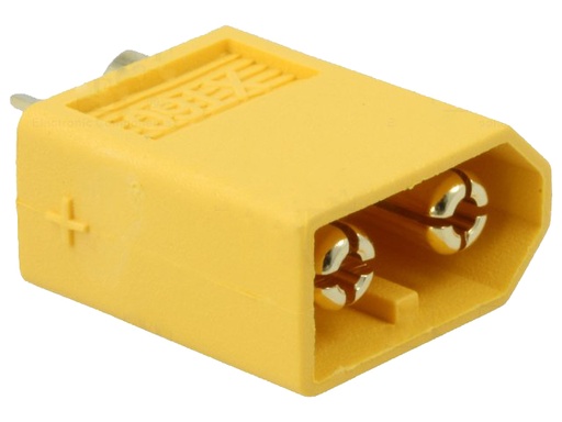 [H42264] DC-XT60 kabelstik - 2pol han, loddeben