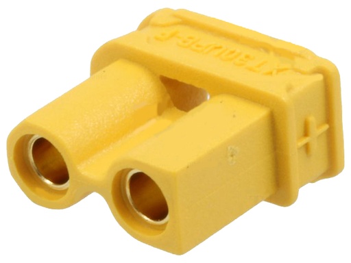 [H42277] DC-XT30 fatning - 2pol hun, printben