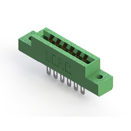 [H52158] Card edge stik - 6pol, 3,96mm pitch, loddeben