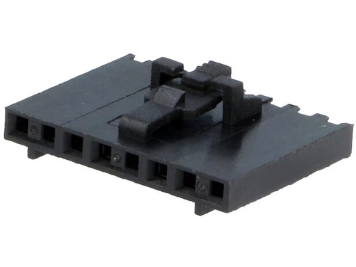 [H60778] Ledning-til-print stikhus - NCD, 1x8pol hun 2,54mm