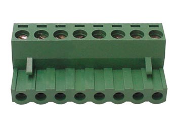 [H21349] Indstik Skrueterminal - 8P hun, 5mm 300V/12A