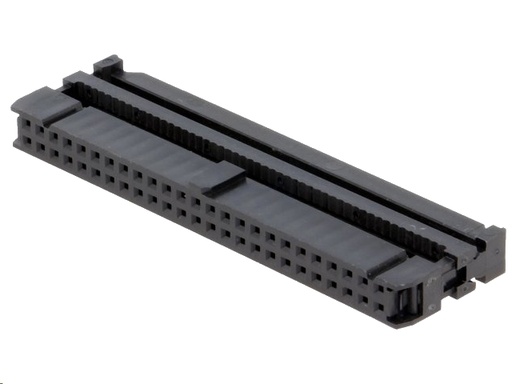 [H20821] IDC fladkabelstik, hun - 50 pol (2x25) 2,54mm benafstand