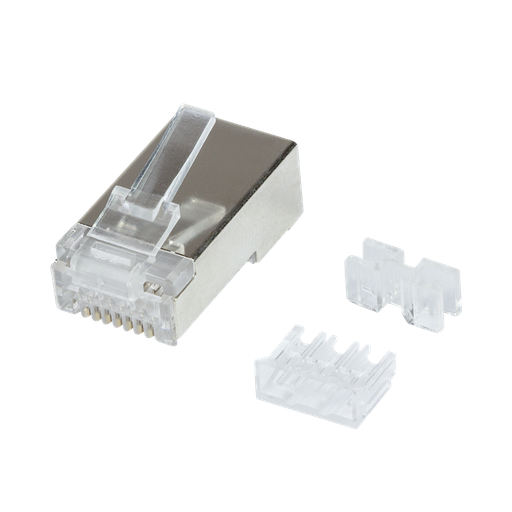 [H57926] RJ45 modularstik - 8P8C til CAT6a/7/7a FTP trådet (50 stk.)