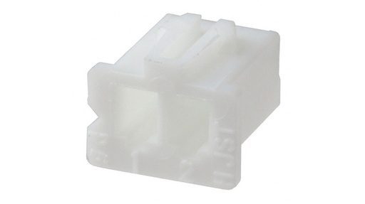 [H43187] Ledning-til-print stikhus - JST XH, 2pol hun, 2,5mm