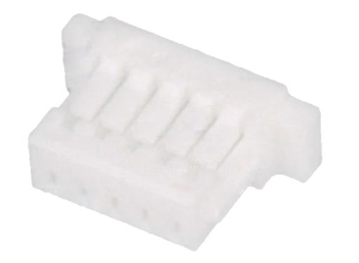 [H58610] Ledning-til-print stikhus - JST SH, 1x5pol, 1mm benafst.