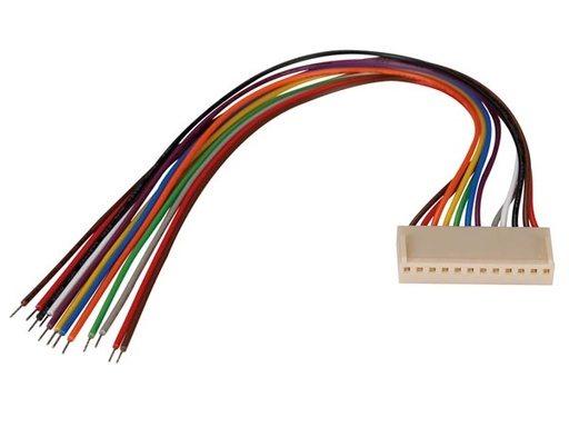[H11691] Printstik - 12pol hun 2,54mm +20 cm ledn.
