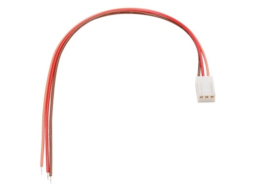 [H11695] Printstik - 3pol hun 2,54mm +20 cm ledn.