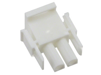 [H11714] Ledning-til-ledning MLX stikhus - 1x2pol han, 6,35mm