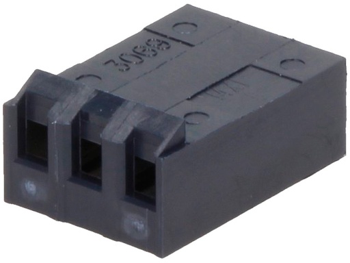 [H41367] Ledning-til-print stik - 1x3pol hun 3,96mm (KK 396)