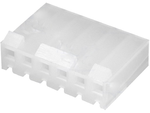 [H41373] Ledning-til-print stik - 1x4pol hun 3,96mm (KK 396)