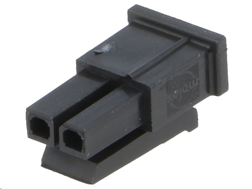 [H41417] Ledning-til-print hunstik - Micro-Fit 3.0, 3mm, 1x2pol