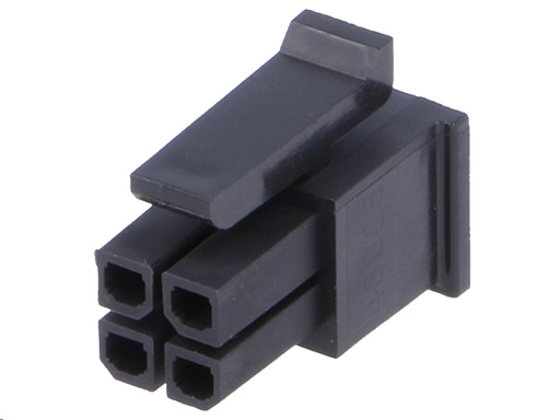 [H41427] Ledning-til-print hunstik - Micro-Fit 3.0, 3mm, 2x2pol