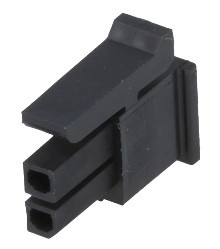 [H41428] Ledning-til-print hunstik - Micro-Fit 3.0, 3mm, 2x1 pol