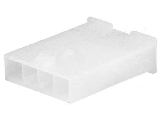 [H60538] Ledning-til-ledning Mini-Fit Jr. stik - 1x4pol han, 4,2mm