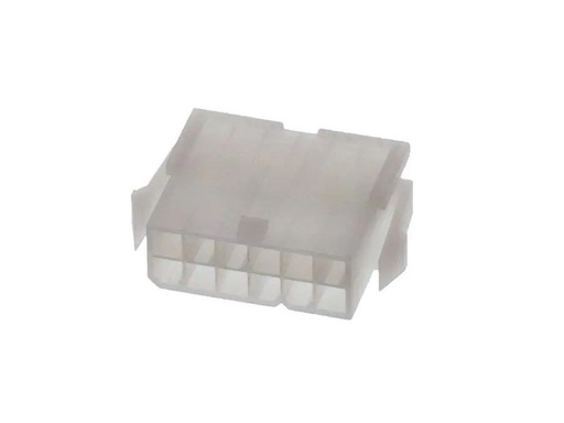 [H58314] Ledning-til-ledning Mini-Fit Jr. stik - 2x6pol han, 4,2mm