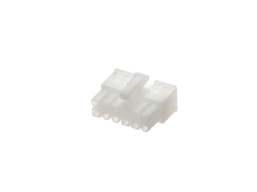 [H59298] Ledning-til-ledning Mini-Fit Jr. stik - 2x6pol hun, 4,2mm